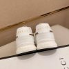 Gucci Original GG Supreme Canvas and White Leather Sneaker with Web