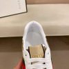Gucci Original GG Supreme Canvas and White Leather Sneaker with Web