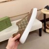 GucciRhytonSneakers_9_562b8b65-3ca2-4dc3-8d3f-c97365a9d8ca Gucci Men's GG Trainer in Beige and Ebony Original GG Canvas and Brown Leather