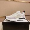 Gucci Run Sneaker in White Suede and White Jumbo GG Canvas