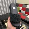 Gucci Black Men's Slides Sandal with Interlocking G