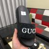 Gucci Black Men's Slides Sandal with GUCCI Logo