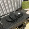 Gucci Black Men's Slides Sandal with Interlocking G