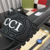 Gucci Black Men's Slides Sandal with GUCCI Logo