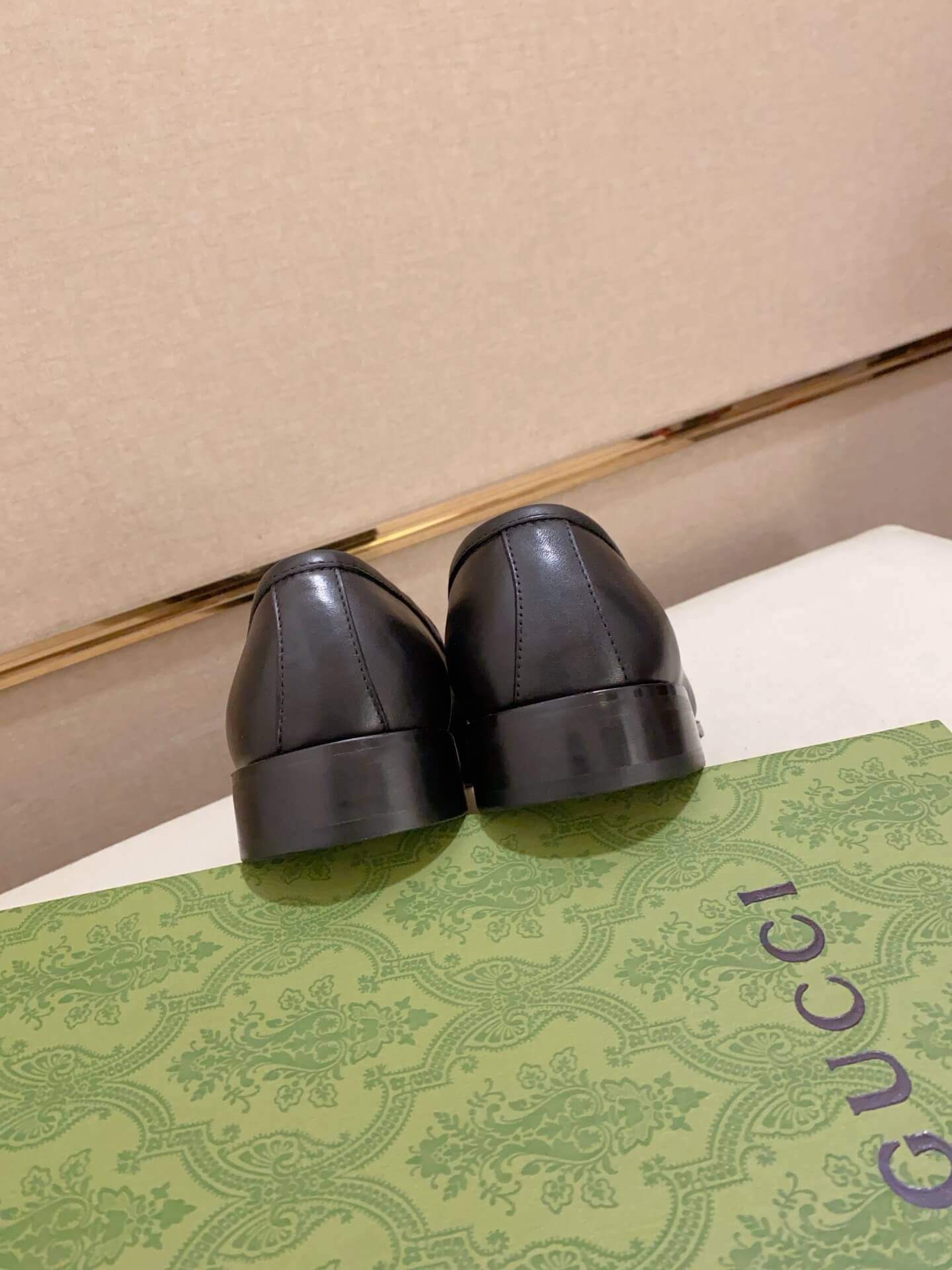 Gucci Horsebit GG Debossed Black Penny Loafers 9 Gucci Horsebit GG Debossed Black Penny Loafers - Image 9