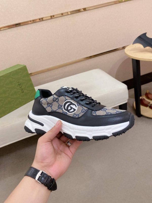 Gucci_Interlocking_G_Black_Beige_Monogram_Rhyton_Sneakers_7 (1) Gucci Interlocking G Black Beige Monogram Rhyton Sneakers