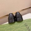 Gucci Interlocking G Black Penny Loafers