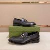 Gucci Men's Black Loafers with Horsebit