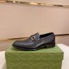Gucci Men's Black Loafers with Horsebit