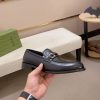 Gucci Men's Black Loafers with Horsebit