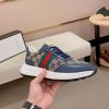 Gucci Blue and Brown Re-Motion Sneakers in Blue