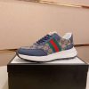 Gucci Blue and Brown Re-Motion Sneakers in Blue