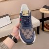 Gucci Blue and Brown Re-Motion Sneakers in Blue