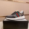 Gucci Blue Brown GG Canvas Re-Motion Trainers