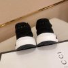 Gucci Ace Black GG Supreme Canvas Trainer with Web