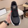 Gucci Ace Black GG Supreme Canvas Trainer with Web