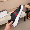 Gucci Ace Black GG Supreme Canvas Trainer with Web