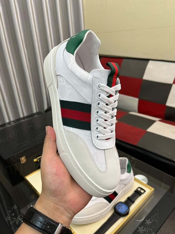 Gucci Men's G75 Sneaker with Web