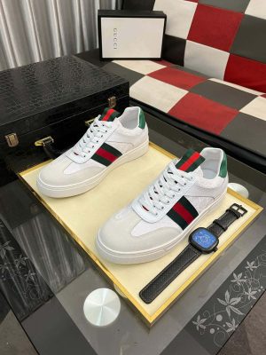 Gucci Men's G75 Sneaker with Web