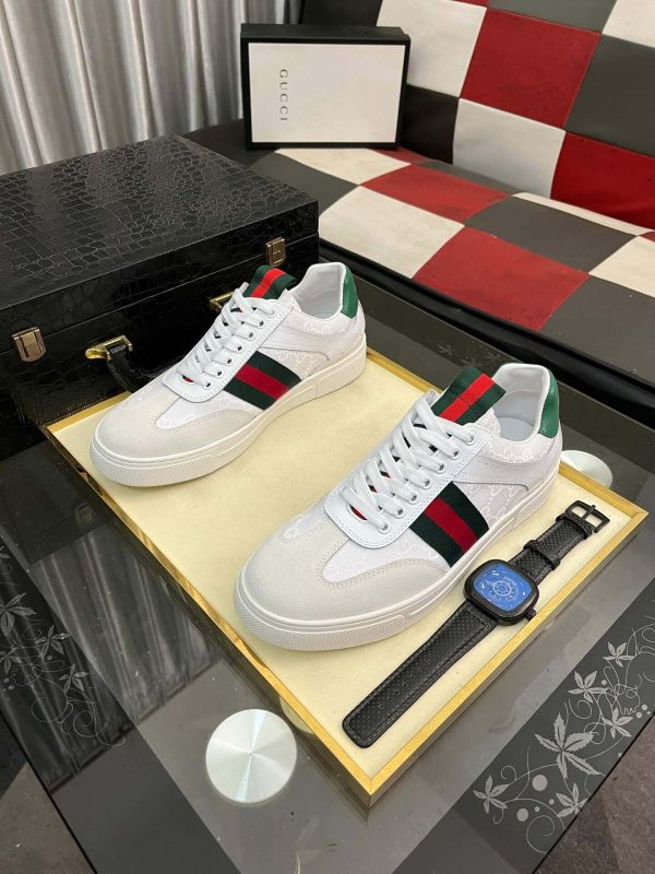 Gucci Men's G75 Sneaker with Web