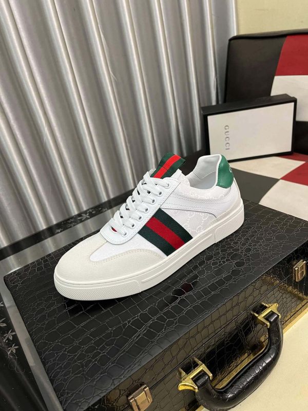 Gucci Men's G75 Sneaker with Web
