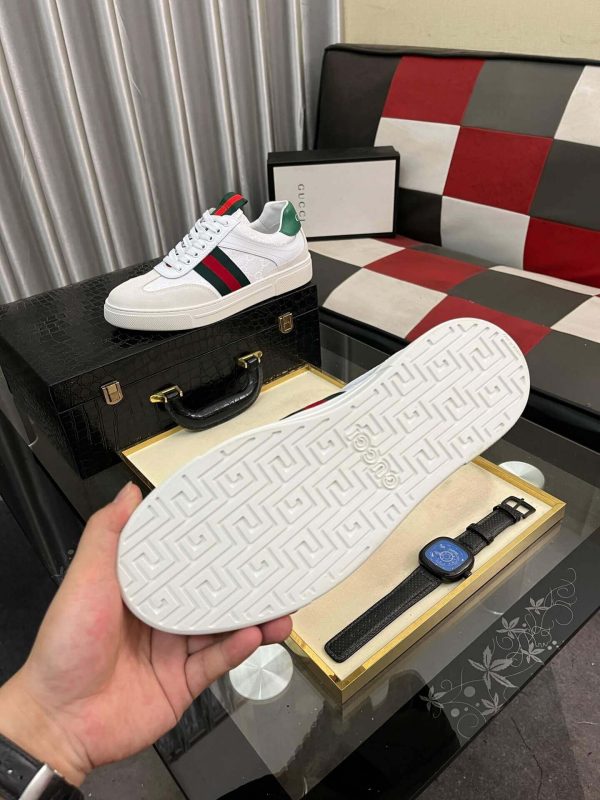 Gucci Men's G75 Sneaker with Web