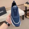 BOSS Men's Blue Trainer