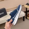 BOSS Men's Blue Trainer