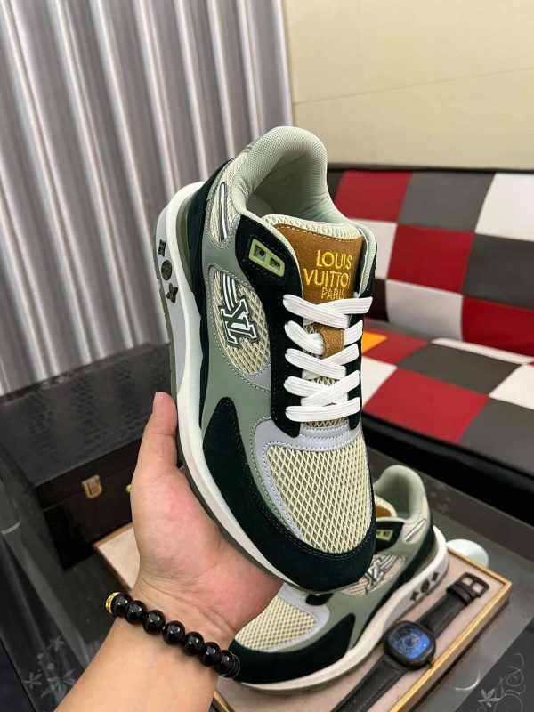 LV Run Away Sneaker in Green