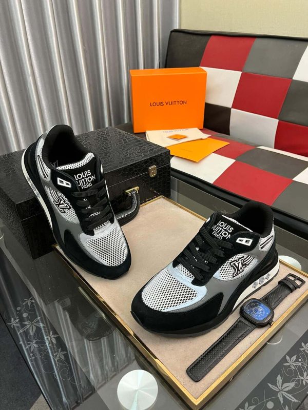 LOUISVUITTONRunAwaySneaker_2 LV Run Away Sneaker in Black and Grey