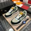 LV Run Away Sneaker in Green