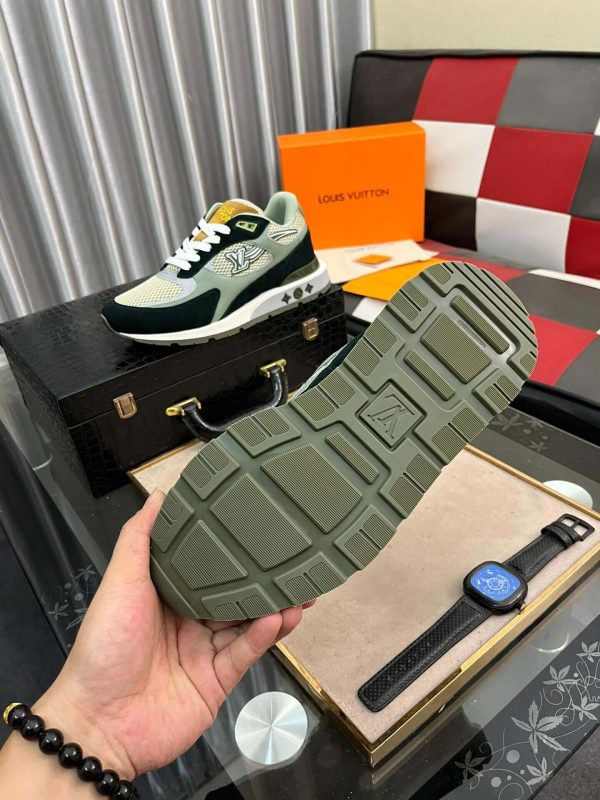 LV Run Away Sneaker in Green