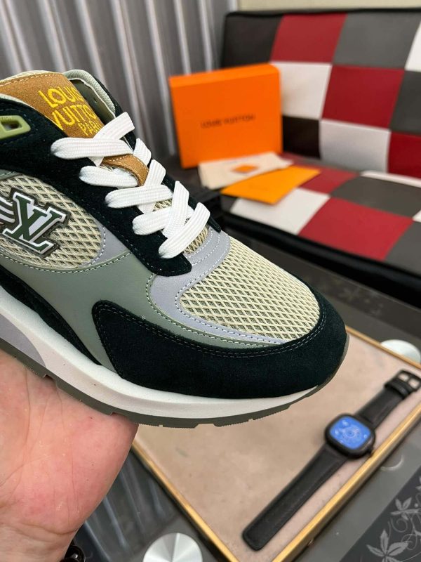 LV Run Away Sneaker in Green