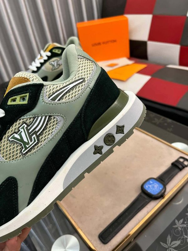 LV Run Away Sneaker in Green