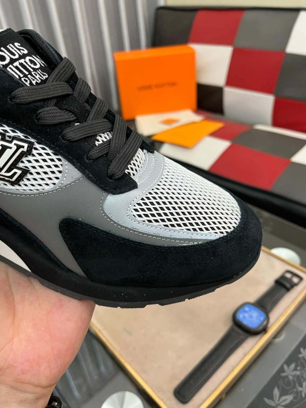 LOUISVUITTONRunAwaySneaker_8 (1) LV Run Away Sneaker in Black and Grey