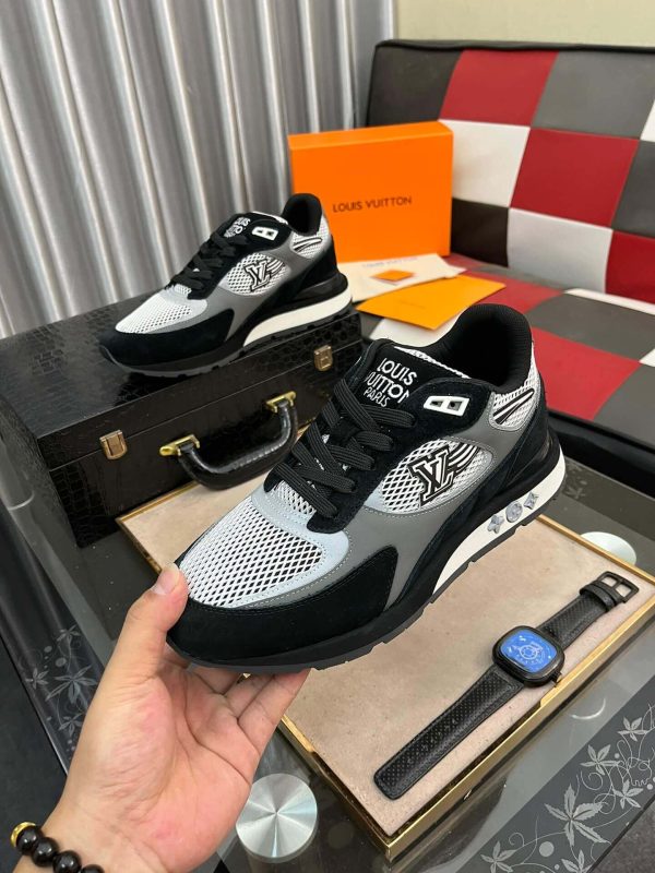 LOUISVUITTONRunAwaySneaker_9 LV Run Away Sneaker in Black and Grey