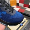 LVRunnerTaticSneaker._6_6c106e7c-7c31-474d-bb87-cf89c757375e LV Blue Classic Trainers with Damier Check