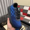 LVRunnerTaticSneaker._8_7f341faf-8033-46db-bfb5-3c4a4a9dd335 LV Blue Classic Trainers with Damier Check
