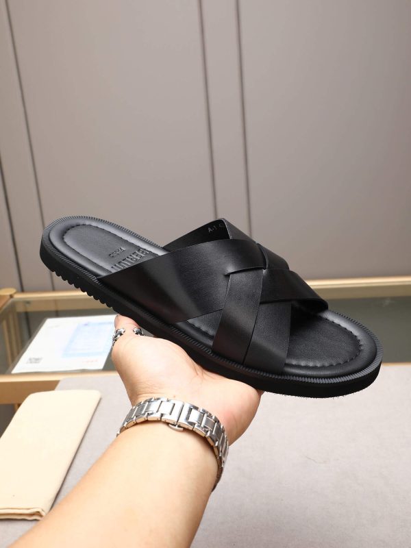 LeatherSandal_4_219fd81f-1251-4621-ad3d-635fcad1b89b Berluti Sifnos Leather Sandals in Black