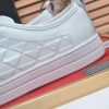 Prada White Leather and Re-Nylon Sneakers
