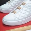 Prada White Leather and Re-Nylon Sneakers