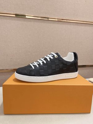 LOUIS VUITTON Frontrow Sneaker in Black Damier Infini