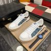 Louis Vuitton LV Trainer Sneaker in Blue Denim Monogram and White Leather