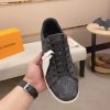 LOUIS VUITTON Luxembourg Sneaker in Black Monogram Eclipse Canvas