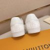 LOUIS VUITTON Luxembourg Sneaker in White Monogram Canvas