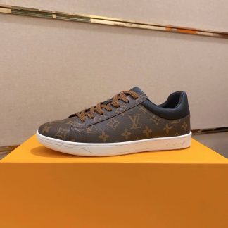 LOUIS VUITTON Luxembourg Sneaker in Brown Monogram Canvas