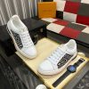 LouisVuittonMen_sSneakers_2_c9fa8023-8182-4e3a-b014-3827ddaeade1 Louis Vuitton Men's Sneakers in Black Monogram Denim and White Leather