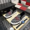 Dior Oblique Jacquard Slip-On Sneaker with Serpent print