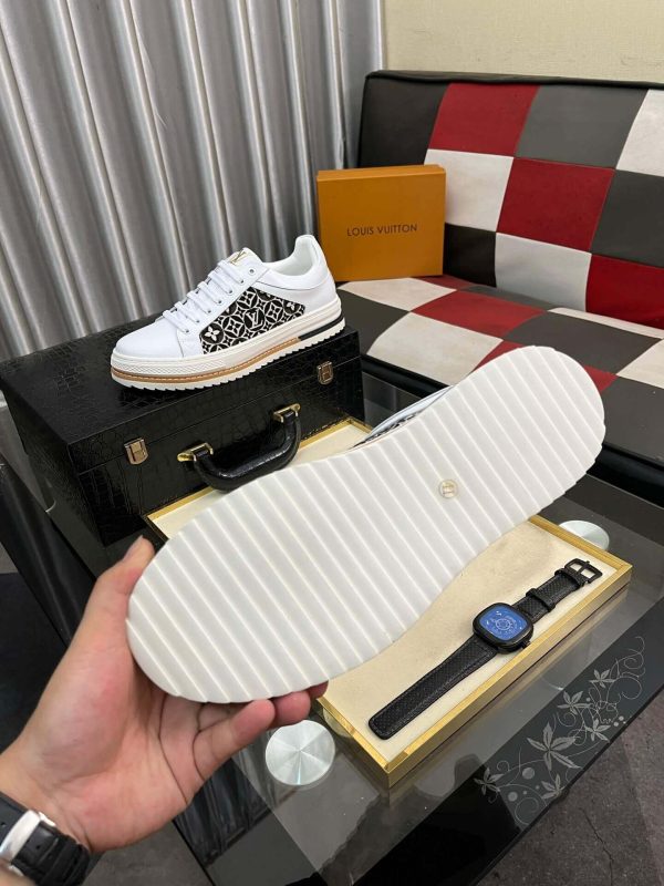 LouisVuittonMen_sSneakers_5_136abd4a-1dd1-4621-8d38-d451caaa85f7 Louis Vuitton Men's Sneakers in Black Monogram Denim and White Leather