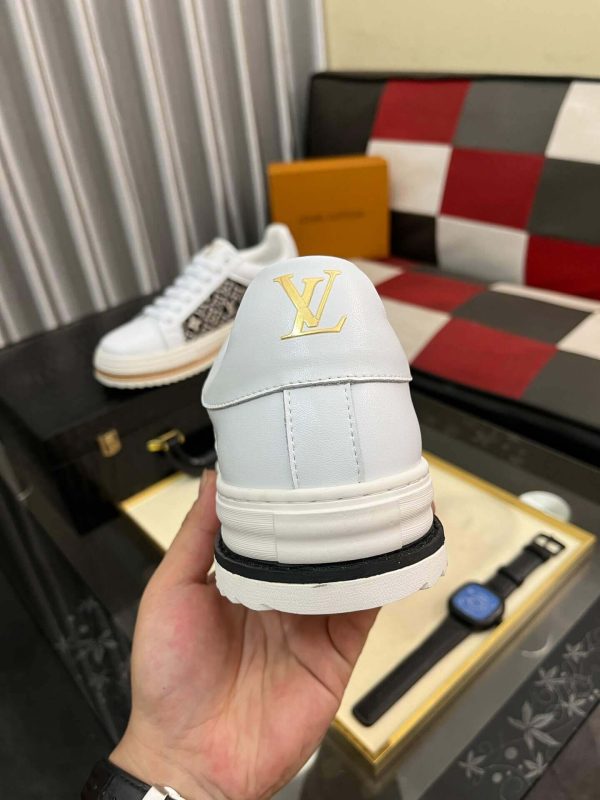 LouisVuittonMen_sSneakers_6_1daa7240-d924-4702-93ca-32e12ec29301 (1) Louis Vuitton Men's Sneakers in Black Monogram Denim and White Leather